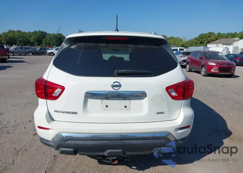 2017 Nissan Pathfinder S z USA, uszkodzony, nr VIN 5N1DR2MMXHC907991